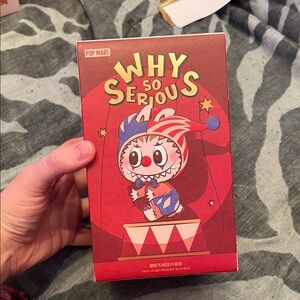 Popmart “Why So Serious” Labubu Plush Blind Box - Crimson Dancer - BRAND NEW!
